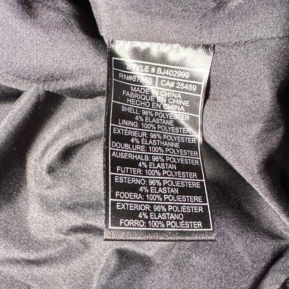 BB Dakota Women’s Black Evening Party Velvet Blazer Jacket Size S - Picture 12 of 12